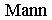  Mann
